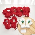 thumbnail image 4 of Knitted Cold Proof Plush Thickened Christmas Gloves, 4 of 4
