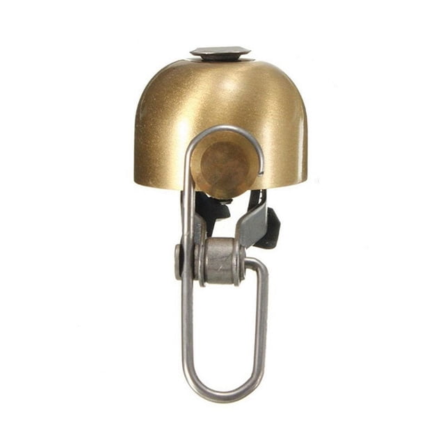 Bike Bell Replaced Part Safety Retro Cycle Rings Workmanship Cycling Supplies Handlebar Ring Biking Accessory Bicycle Bells Gold