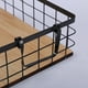 thumbnail image 5 of Cateissary Cesta de alambre, rejilla metálica, almacenamiento de cosméticos de escritorio, multiusos con asas, organizador de cocina para baño, Type4 NO4, 5 of 6