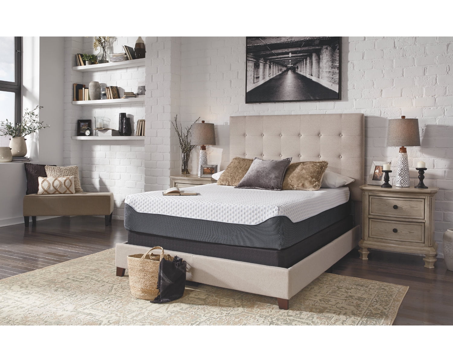 ashley furniture 12 inch chime elite mattress