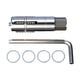 thumbnail image 1 of Herramienta extractora de roscas de tuberías rotas, extractor de roscas de válvulas rotas con tornillos pelados, removedor de tornillos dañados para 14 mm, 1 of 8