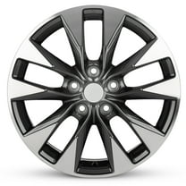 For 2016-2019 Nissan Sentra 17 Inch Painted Silver Rim - OE Direct Replacement - Road Ready Car Wheel