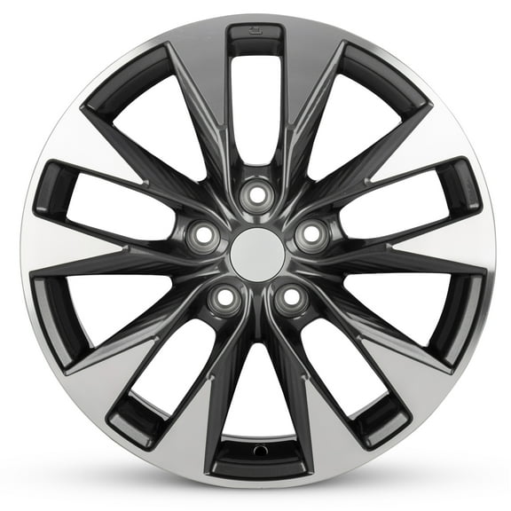 For 2016-2019 Nissan Sentra 17 Inch Painted Silver Rim - OE Direct Replacement - Road Ready Car Wheel