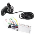 thumbnail image 4 of Controlador de motor sin escobillas de 48 V y 350 W con pantalla LCD y acelerador de pulgar para bicicleta eléctrica y scooter, 4 of 12