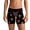 Black, variant on Men's Brief Underwear Funny Novelty Heart Print Comfort Valentine's Day Breathable Underwear A M