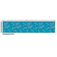 thumbnail image 3 of Winter Fabric by the Yard, Colorful Birds on Branches Snow Flakes Holiday Season, Decorative Upholstery Fabric for Chairs & Home Accents, Sea Blue Multicolor by Ambesonne, 3 of 5