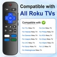 thumbnail image 5 of Universal Remote for Roku TV (2-Pack) - Replacement for TCL/Hisense/Sharp/Onn/Insignia Roku TVs, 5 of 8