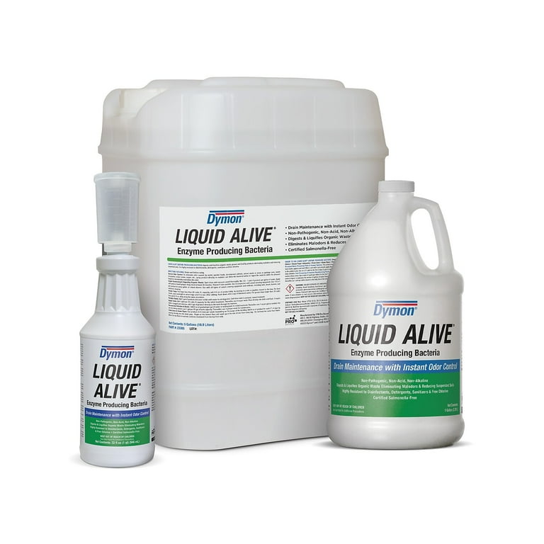 LIQUID ALIVE Odor Digester, 32 oz Bottle, 12/Carton LIQUID ALIVE Odor Digester, 32 oz Bottle, 12/Carton