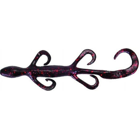 Zoom Lizard 6 Black Red Glitter 9pk