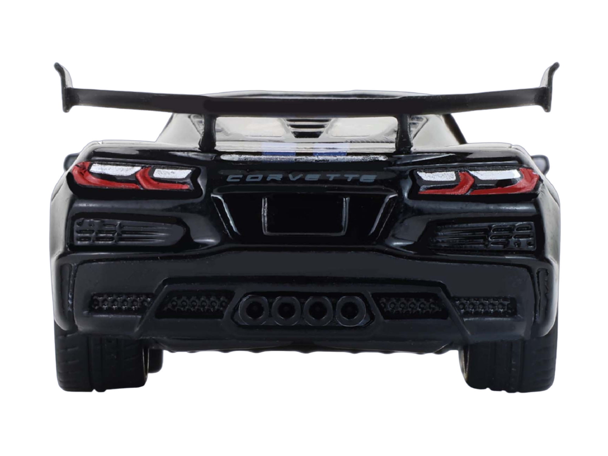 2025 Chevrolet Corvette C8 ZR1 Black with Blue with Raw Casting