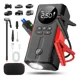 thumbnail image 1 of Arrancador de Batería de Coche 10000A con Inflador de Neumáticos 150PSI, 12V Batería Externa 26800mAh con Carga Rápida, Compresor de Aire Portátil para Autos, SUV, Camiones, Motos con Pantalla LED, 1 of 9