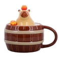 thumbnail image 4 of Cute Ceramic Capybara Mug For Coffee And Tea Creative Water Cup For Women For Home And Office Use Large Capacity Ideal Present For Capybara Lovers, 4 of 7