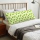 thumbnail image 4 of Balery Green Peas Funda Protectora para Almohada Corporal de Algodón Hipoalergénico con Cierre(55 x 21 pulgadas), Almohadas No Incluidas, 4 of 7
