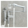 thumbnail image 1 of In-wall Single Cold Water Faucet Foldable Faucet Mop Pool Laundry Pool Pressurized Washing Woman Washer Faucet Set ,Easy to Install, 1 of 5