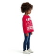 thumbnail image 2 of Dr. Seuss The Grinch Toddler Unisex Long Sleeve Red Tee Shirt, Sizes 12M-5T, 2 of 6