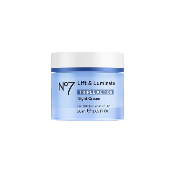 No7 Lift & Luminate Triple Action Night Cream 1.69 fl oz