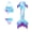 D, variant on 【Uhome】Girls Mermaid Bathing Suit 3PCS Cute Ruffle Bikini Swimsuits with Fish Tail Kids Beach Costume Set 3-12Y