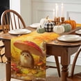 thumbnail image 3 of Fall Mushroom Table Runner, Autumn Thanksgiving Kitchen Dining Table Decoration for Home Party Decor 13x108 Inches, 3 of 9