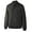 Black, variant on Monterey Club Men's Lightweight Microfiber Dobby 1/2 Zip Pullover #1784