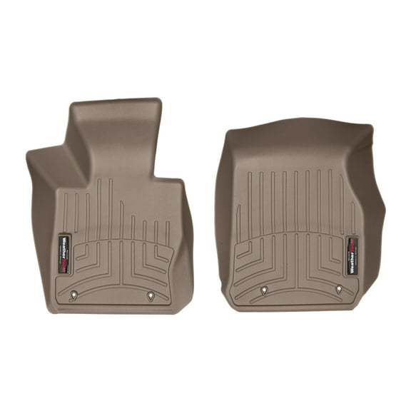 WeatherTech Custom Fit FloorLiners compatible with BMW M235i, M240i, 230i, 228i - 1st Row (Driver & Passenger), Tan