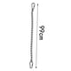 thumbnail image 5 of Cadena de silla colgante profesion con mosquetones, kits de suspensión de material acero inoxidable resistentes para interiores y exteriores fuertes y re Electroforesis 99, 5 of 6