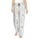thumbnail image 1 of Balery Sea Animals Pantalones de pijama para mujer, pijamas ultraligeros, pantalones de estar por casa-Medium, 1 of 6