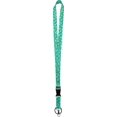 thumbnail image 1 of Teal Confetti Lanyard, 1 of 4