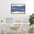 thumbnail image 2 of Stupell Industries Subtle Mountain Silhouette Reflection Black Framed Giclee Art design by Robin Vandenabeele, 16 x 24, 2 of 8