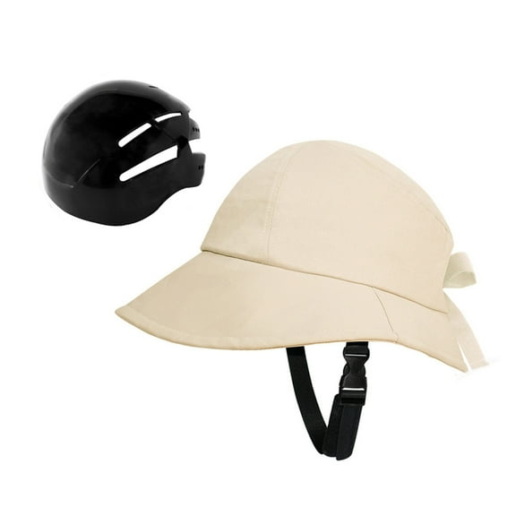 Woman Bicycles Helmets Hat Shaped Bike Helmets Sun Hat Bike Helmets Cycling Helmets Fishing Hat