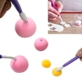 thumbnail image 2 of Dosificador y ESTILETES PASCUA  para pasta de Foamy Moldeable color morado, 2 of 3