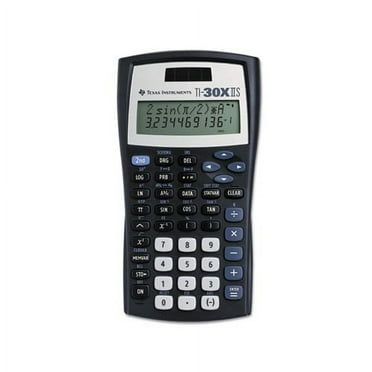 Texas Instruments TI-30X IIS 10-Digit LCD Scientific Calculator, Black