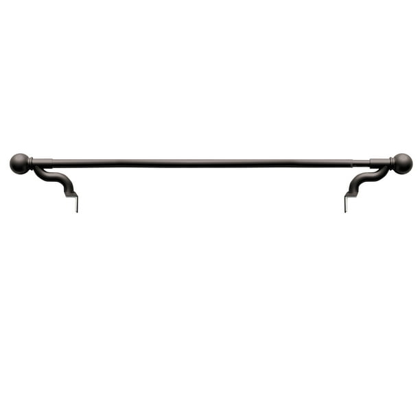 Single Curtain Rod, What Size Curtains For 6ft Window Blinds Rod