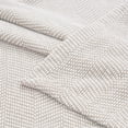 thumbnail image 5 of Superior Maya Chenille Herringbone Cotton Blanket, Twin, Tan, 5 of 9