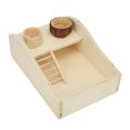 thumbnail image 3 of Hamster Sand Bath Container, Durable Wood Small Pets Sand Bath Box  For Guinea Pig, 3 of 7