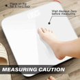 thumbnail image 2 of Weight Scale, High Precision Bathroom Electronic Scale, Bluetooth Weight Scale, Unlimited Users, LCD Display, 2 of 5