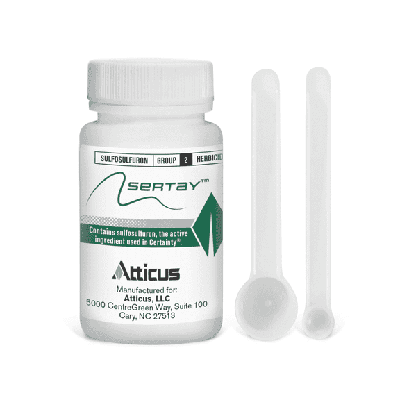 Sertay Herbicide (1.25 oz) - (Compare to Certainty) – Sulfosulfuron Weed Killer for Southern Lawns – Post Emergent Weed Control - by Atticus