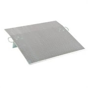 Vestil E-3636 0.37 in. Aluminum Economizer Dockplate- 36 x 36 in. - 2500 lbs