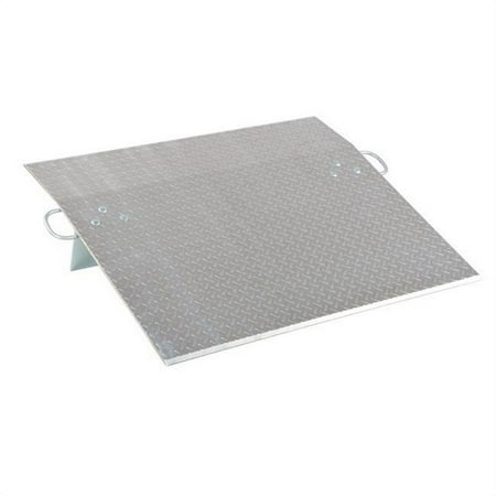 Vestil E-3636 0.37 in. Aluminum Economizer Dockplate- 36 x 36 in. - 2500 lbs