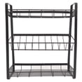 thumbnail image 1 of Countertop Organizer, 3 Tier Steel Mesh Countertop Spice Rack  For Bathroom, 1 of 8