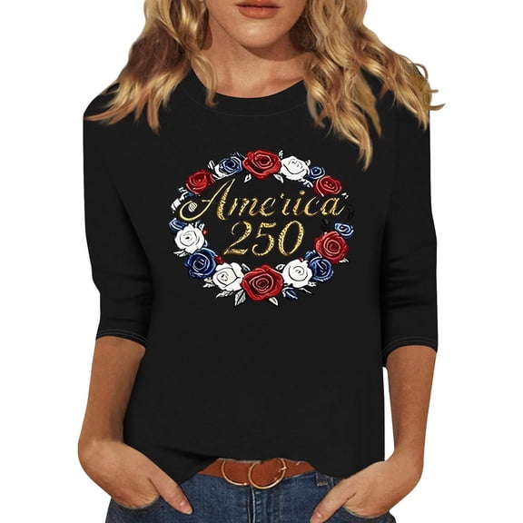 250 Years American Flag 250th Anniversary USA T-Shirt
