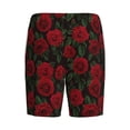 thumbnail image 2 of Haiem Rose Men's Pajama Short with Soft Woven Cotton Elastic Waistband Sleep Short-4X-Large, 2 of 9