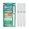 QuitGo Quit Smoking Aid Oxygen Inhaler + Soft-Tip Smokeless Inhaler for Oral Support Habit Replacement When You Want to Quit Smoking (Fresh Mint 3 Count)
