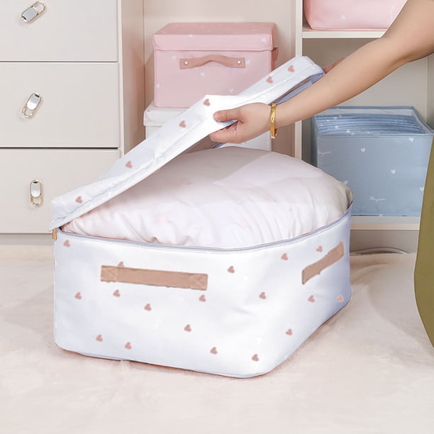 Organizadores de armario y almacenamiento, bolsa para colchas, bolsa a prueba de humedad, bolsa para guardar colchas, bolsa organizadora de ropa de gran capacidad para el hogar, bolsa para mudanzas, b