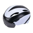thumbnail image 3 of Casco de bicicleta de carretera Casco de bicicleta de montaña Portable Ciclismo ligero ajustable y negro, 3 of 8