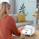 thumbnail image 5 of Funda de caja de pañuelos con forma de televisor y soporte para teléfono - Almacenamiento de plástico ABS para cocina, dormitorio, oficina, salón y baño, 5 of 7