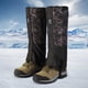 thumbnail image 2 of Polaina De Pierna Polainas de botas unisex Polainas de nieve transpirables ajustables para senderismo Esquí Caminar, 2 of 9