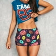 thumbnail image 3 of Fotbe Donuts1 Shorts Sin Costuras – Shorts Deportivos de Cintura Alta para Mujer, Elásticos para Gimnasio, Yoga, Running o Ciclismo-Medium, 3 of 8