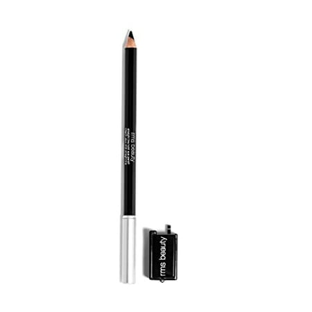 RMS Beauty Straight Line Kohl Eye Pencil - Organic, Nourishing and Natural Ingredients for Smooth Application with Sharpener - HD Black (0038 oz)