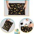 thumbnail image 4 of Shop4Mailers 10 x 13 Christmas Tree Black and Gold Holiday Poly Bag Mailer Envelopes 2 Mil (100 Pack, Gold Tree), 4 of 6