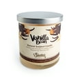thumbnail image 2 of Vanilla Bean Scented Natural Soy Candle, Essential Fragrance Oils, 100% Soy, Phthalate & Paraben Free, Clean Burning, 9 Oz., 2 of 5